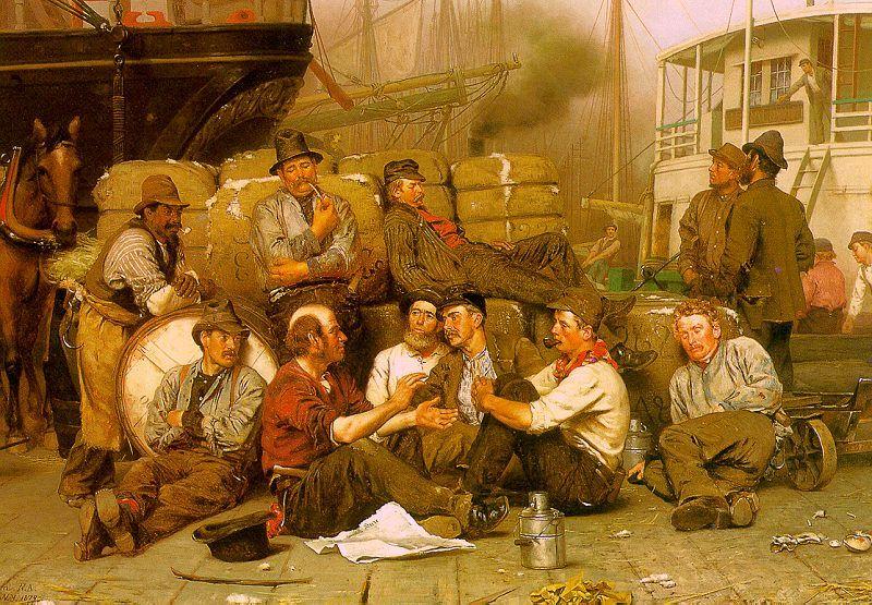 John George Brown The Longshoremen's Noon